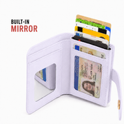 Soft Purple ZEVRA Click Wallet