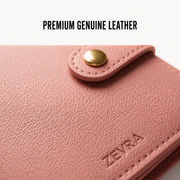 Blush Pink ZEVRA Click Wallet