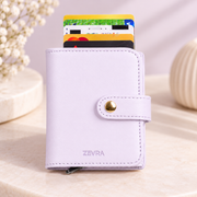 Soft Purple ZEVRA Click Wallet