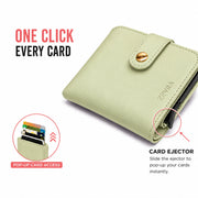Mint Green ZEVRA Click Wallet
