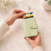 Mint Green ZEVRA Click Wallet