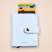 Pale Blue ZEVRA Click Wallet