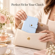 Pale Blue ZEVRA Click Wallet
