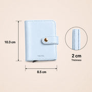 Pale Blue ZEVRA Click Wallet