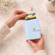 Pale Blue ZEVRA Click Wallet