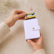 Soft Purple ZEVRA Click Wallet