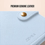 Pale Blue ZEVRA Click Wallet