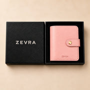Blush Pink ZEVRA Click Wallet