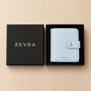 Pale Blue ZEVRA Click Wallet